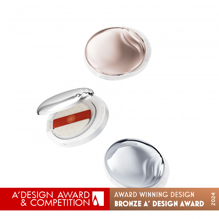 Sheletsee Cushion Cosmetic Packaging by Sheletsee Bronze Packaging Design Award Winner 2024 
