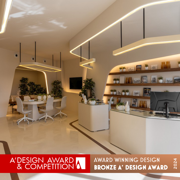 Layers Office by Shahd Alsaeed Bronze Interior Space and Exhibition Design Award Winner 2024 