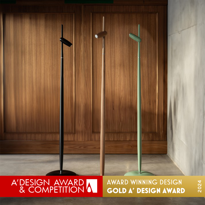 Grampo Lamp by Bruno De Lazzari Golden Lighting Products and Fixtures Design Award Winner 2024 