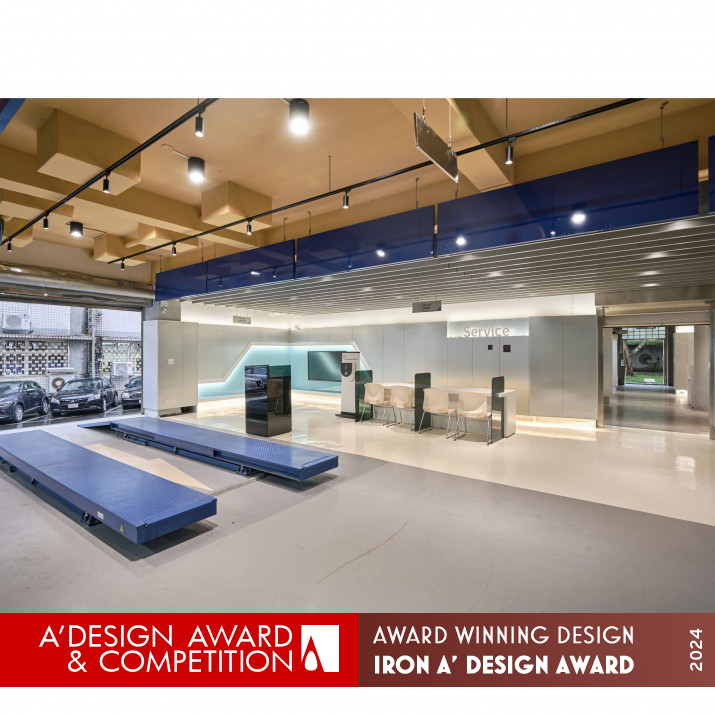 Ntvs Service Education Center by Ming Yuan Li Iron Interior Space and Exhibition Design Award Winner 2024 