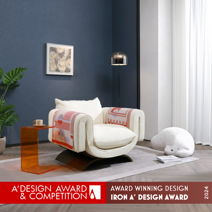 Mamma Home Leisure Chair by Oppein Home Group Inc. Iron Furniture Design Award Winner 2024 