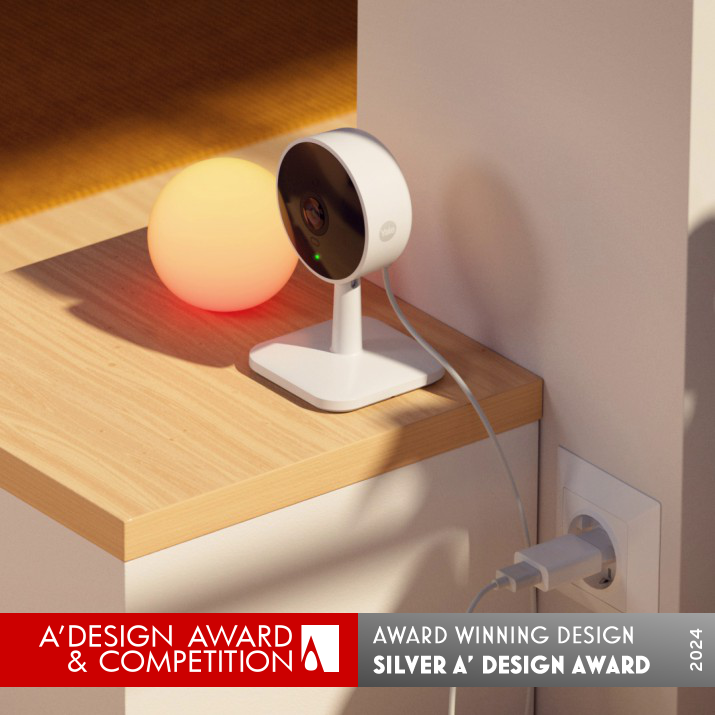 Yale Smart Indoor Camera Indoor Surveillance Camera by Yale and Dolmen Design Agency Silver Security, Safety and Surveillance Products Design Award Winner 2024 