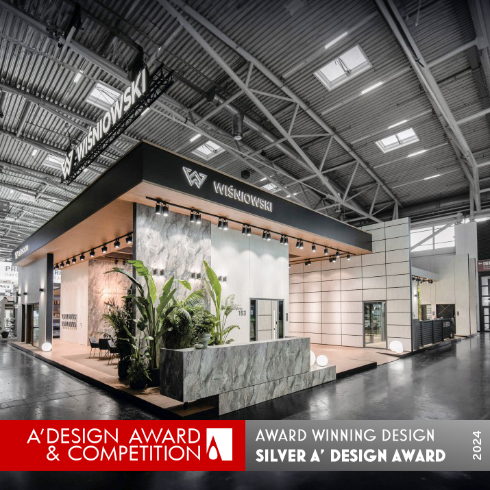 Villa Booth Elegant Stand by Smart Design Expo Silver Trade Show Architecture, Interiors, and Exhibit Design Award Winner 2024 
