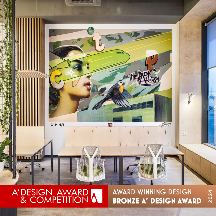 Ctp Clubhouse Clients Hub  by Helen Koss Bronze Interior Space and Exhibition Design Award Winner 2024 