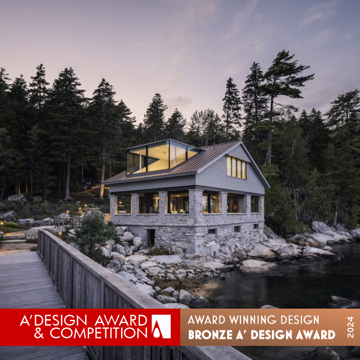 Old Yacht Club Private House by Elliott Architects Bronze Architecture, Building and Structure Design Award Winner 2024 