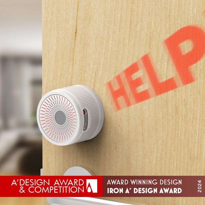 Seniors Keeper Smart Door Lock by Rukai Huang, Jiang Wu, Loic Faulon and Xu Sun Iron Idea and Conceptual Design Award Winner 2024 