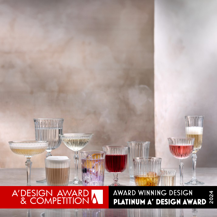 Joy Barware Series by Umut Sinan Karaca Platinum Bakeware, Tableware, Drinkware and Cookware Design Award Winner 2024 