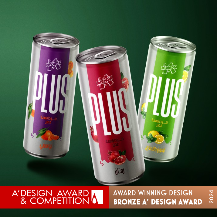 Mirinda Plus Restage Beverage Packaging  by PepsiCo Design and Innovation Bronze Packaging Design Award Winner 2024 