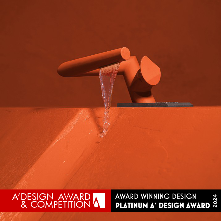 Formation 01 Bathroom Faucet by Samuel Ross Platinum Bathroom Furniture and Sanitary Ware Design Award Winner 2024 