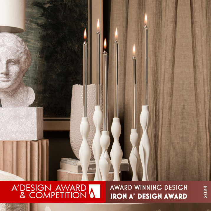 Life Candle With Liquid Fuel by Mohammad Meyzari Iron Homeware Design Award Winner 2024 