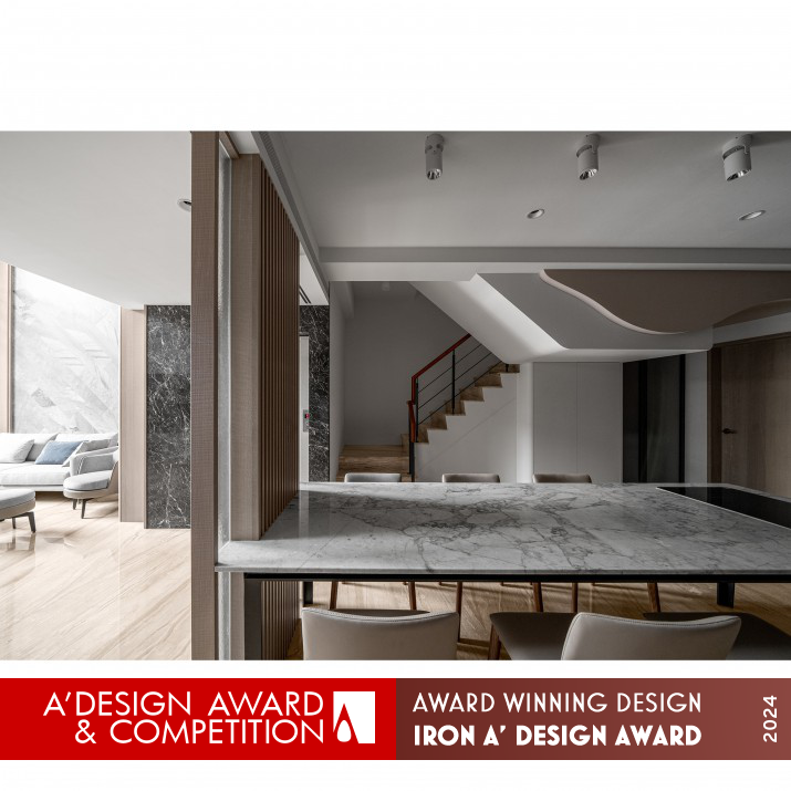 Stone Rhyme Residence by Fu Kai Bai Iron Interior Space and Exhibition Design Award Winner 2024 