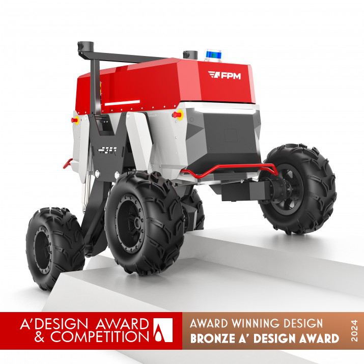 Agar Agricultural Autonomous Robot by Vladimir Zagorac Bronze Agricultural Tools, Farming Equipment and Machinery Design Award Winner 2024 