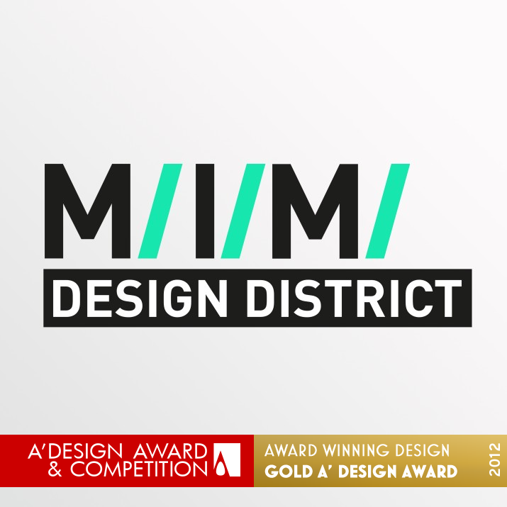 M/I/M/ Design District Corporate Identity by Francesco Paternoster Golden Graphics, Illustration and Visual Communication Design Award Winner 2012 