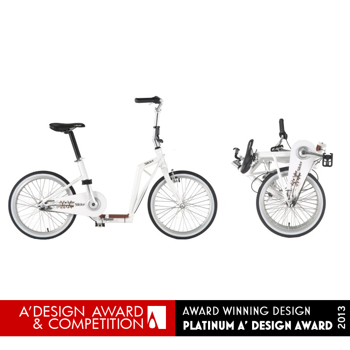 Slider Folding Bike Bicycle by HAOTING Technology Co., LTD. Platinum Vehicle, Mobility and Transportation Design Award Winner 2013 