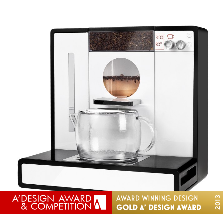 Tesera Fully Automatic Tea Machine by Tobias Gehring Golden Home Appliances Design Award Winner 2013 