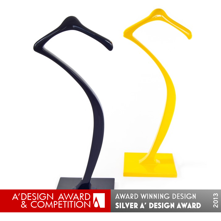 Lande Coat Stand by Fabrizio Constanza Silver Furniture Design Award Winner 2013 