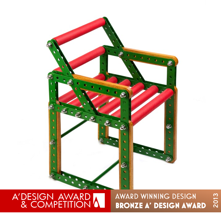 Mekanno Chair by Jose Santa-Clara Bronze Furniture Design Award Winner 2013 