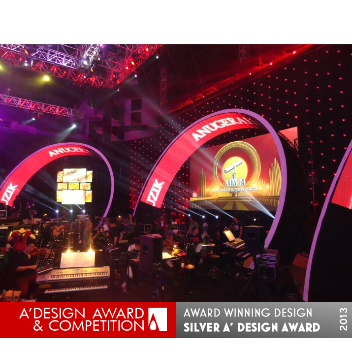 Anugerah Industri Muzik2012, Malaysia Musical Award show   by Rafidah Othman Silver Performing Arts, Stage, Style and Scenery Design Award Winner 2013 