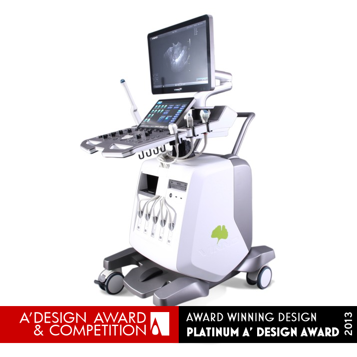 Vinno 80 High End Ultrasound Scanner by Nic Butti BUTTIstile Platinum Medical Devices and Medical Equipment Design Award Winner 2013 