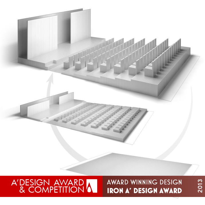 Space Generator Transformable platform by Grigoriy Malitskiy and Maria Malitskaya Iron Performing Arts, Stage, Style and Scenery Design Award Winner 2013 