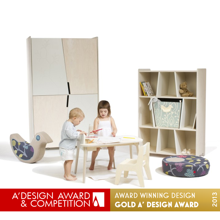 Bird&berry Collection Baby Furniture by Aija Priede-Sietina and Daneks Sietins Golden Baby, Kids' and Children's Products Design Award Winner 2013 