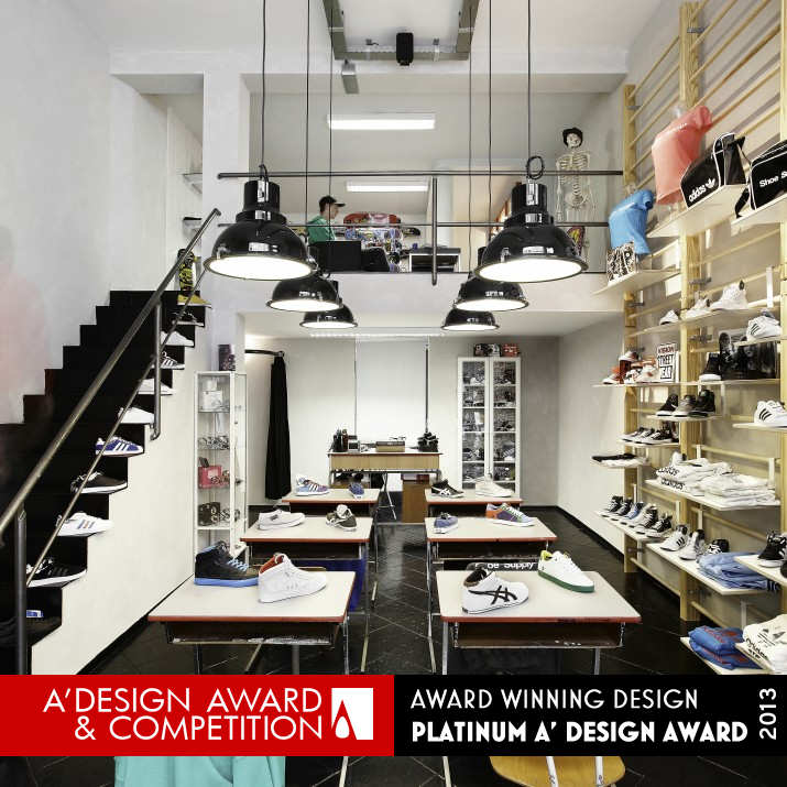 Shoe Class Sneaker store by Pinkeye Platinum Interior Space and Exhibition Design Award Winner 2013 