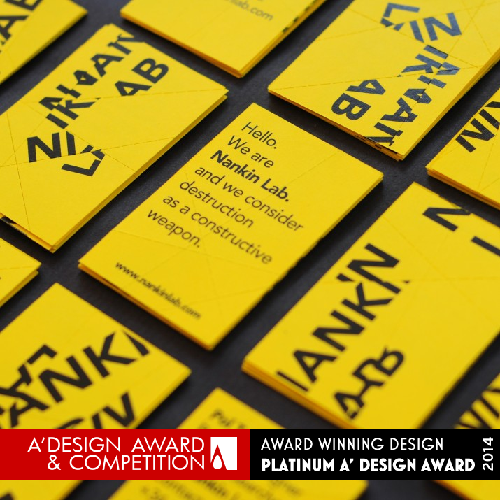 Nankin Lab Corporate Design by Pau Garcia and Pol Trias Platinum Graphics, Illustration and Visual Communication Design Award Winner 2014 