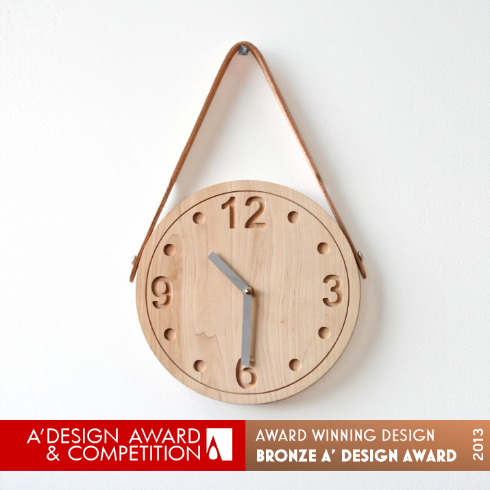 Raw Clock by Stanley Ruiz Bronze Furniture Design Award Winner 2013 