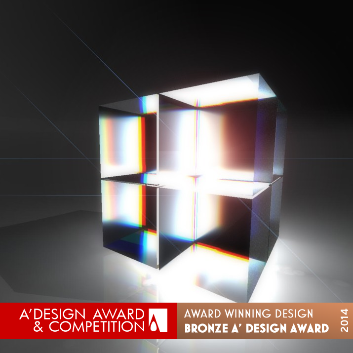 CUBE | OLED Luminaire by Markus Fuerderer Bronze Lighting Products and Fixtures Design Award Winner 2014 