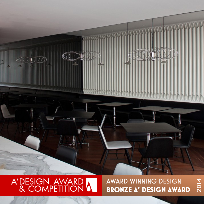 Rio Restaurant  by Rashed Alfoudari, Dawood Albader Bronze Interior Space and Exhibition Design Award Winner 2014 