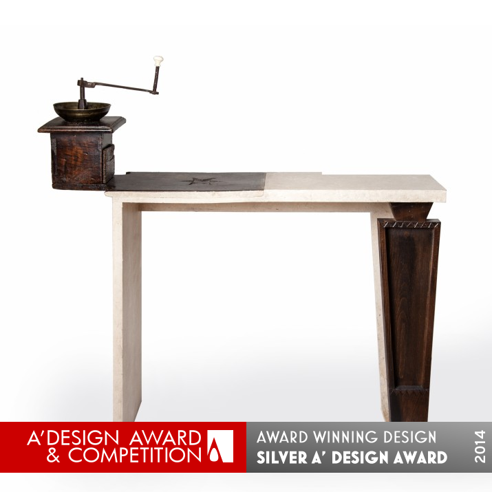 Mabrada  Console by May Khoury Silver Fine Arts and Art Installation Design Award Winner 2014 