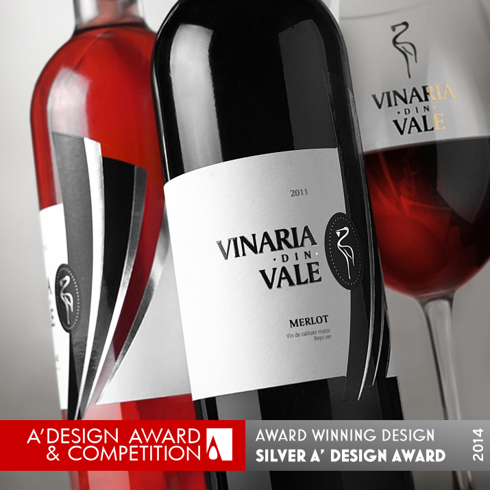 Vinaria din Vale Series of quality wines by Valerii Sumilov Silver Packaging Design Award Winner 2014 