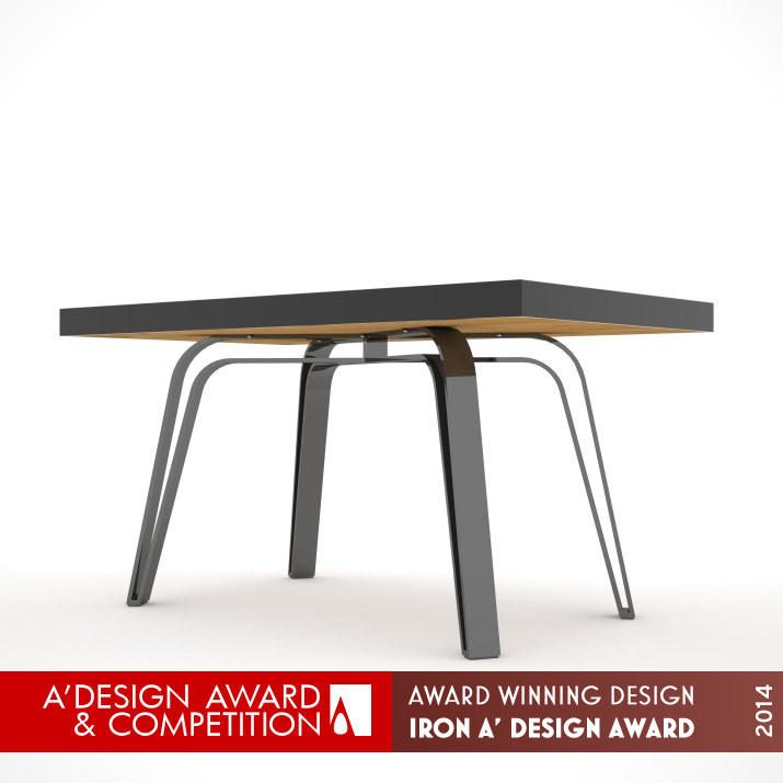 Conticross Work table by Anushka Contractor Iron Furniture Design Award Winner 2014 