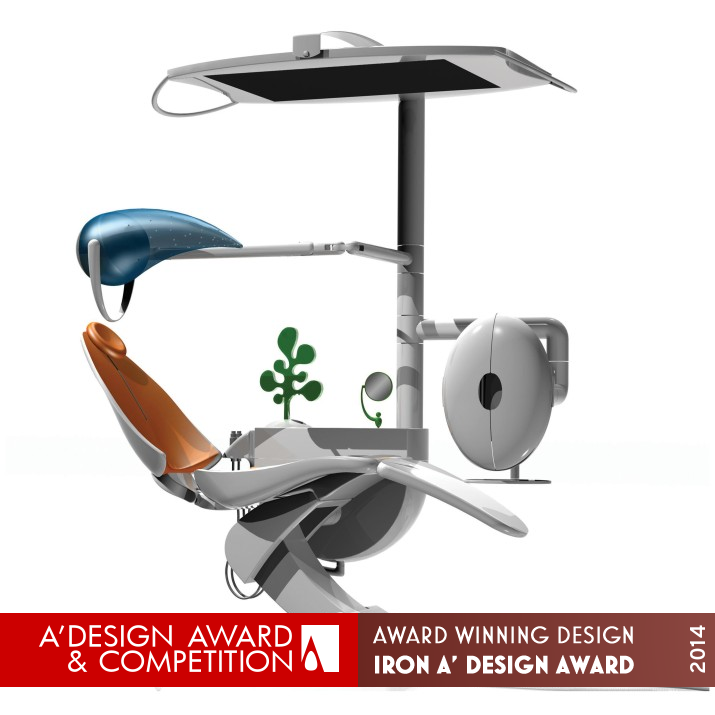 ROI Dental chair for children by Roberta Emili Iron Medical Devices and Medical Equipment Design Award Winner 2014 