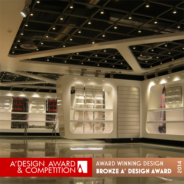 Fast Forward Showroom, Retail by Ayhan Guneri Bronze Interior Space and Exhibition Design Award Winner 2014 