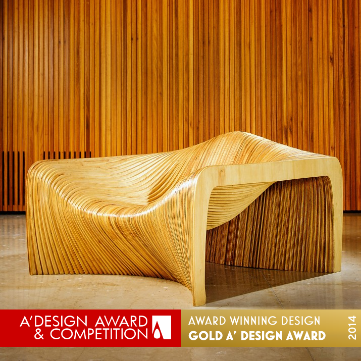 Duna Loungechair Lounge Chair by Mula Preta Design Golden Furniture Design Award Winner 2014 