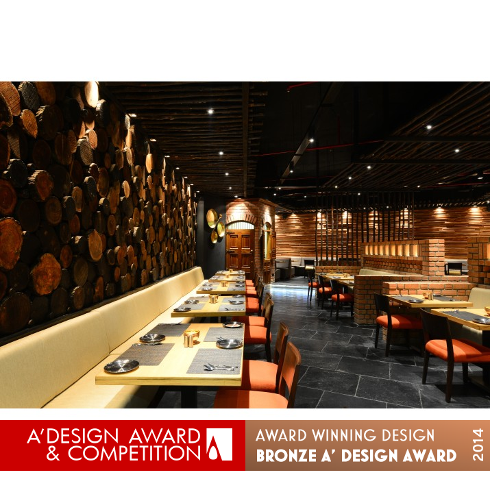 WAH MARATHI Restaurant And Bar by Ar.Ketan Jawdekar (Studio K-7) Bronze Interior Space and Exhibition Design Award Winner 2014 