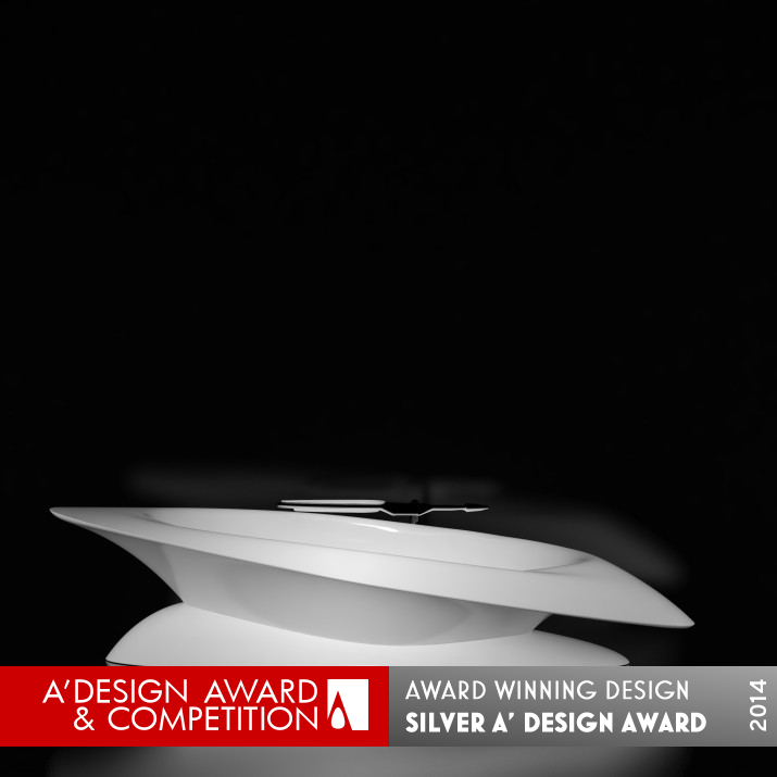 Callas Bathtub by Vincenzo Catoio Silver Bathroom Furniture and Sanitary Ware Design Award Winner 2014 