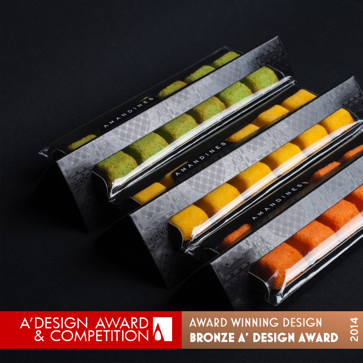 Amandines Biscuits Packaging  Product-Packaging Integration by PACKLAB Bronze Packaging Design Award Winner 2014 