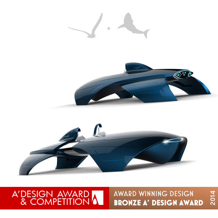 Shark Vehicle by Amin Einakian Bronze Futuristic Design Award Winner 2014 