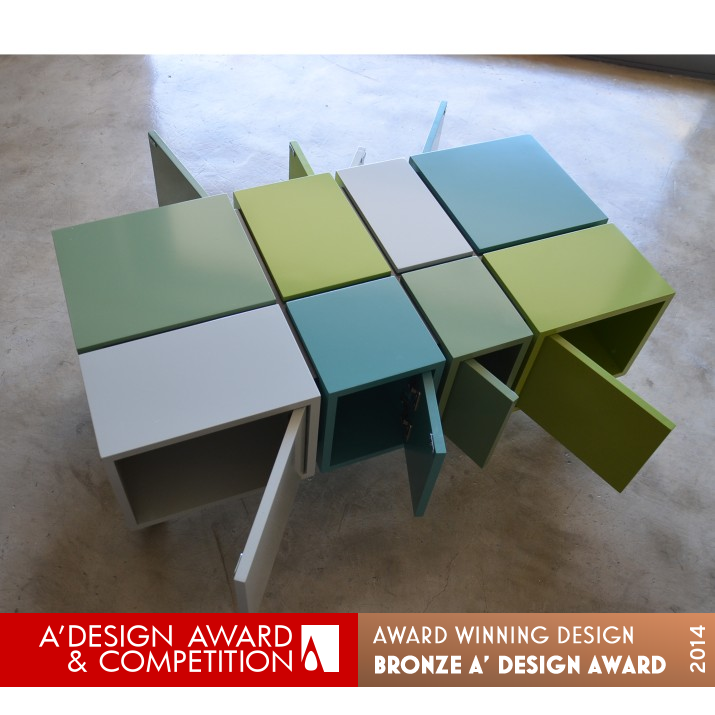 Cell Coffee Table Coffee Table by Anna Moraitou, Desarch Architects Bronze Furniture Design Award Winner 2014 