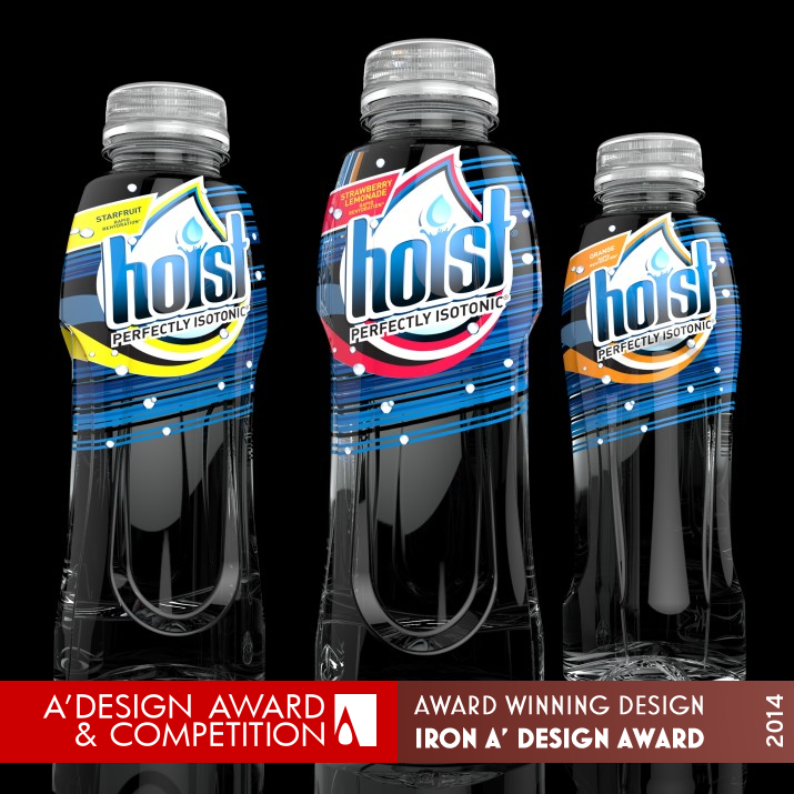 Hoist Bottle by Damien Moyal Iron Packaging Design Award Winner 2014 