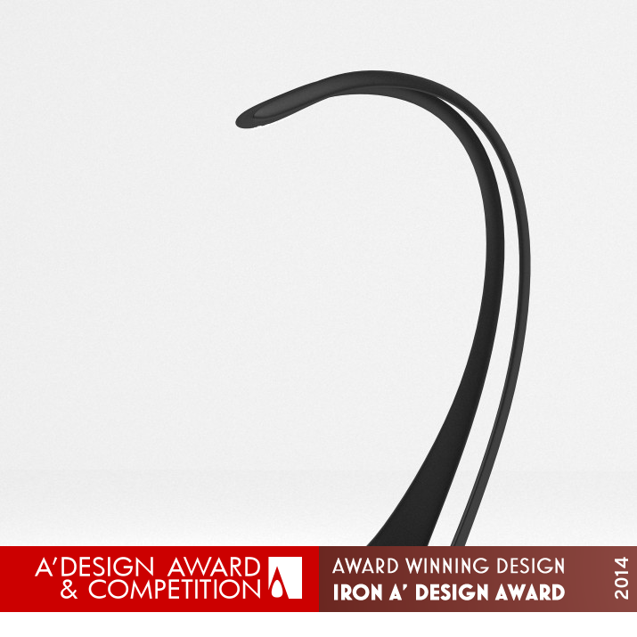 Aida Desk Lamp by Ali Alavi Iron Lighting Products and Fixtures Design Award Winner 2014 