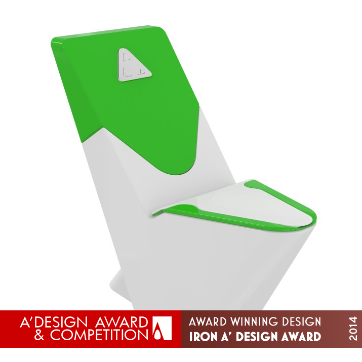 Versus Close-coupled WC by Vasil Velchev Iron Bathroom Furniture and Sanitary Ware Design Award Winner 2014 