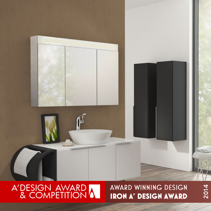 Soluzione Bathroom Furniture by Sevil Acar (industrial product designer) Iron Bathroom Furniture and Sanitary Ware Design Award Winner 2014 