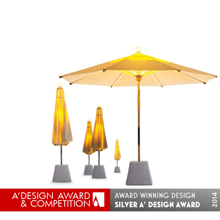 NI LED Parasol by Mr. Terry Chow and Excellent-Group team Silver Lighting Products and Fixtures Design Award Winner 2014 