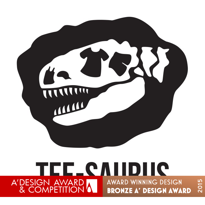 Tee-Saurus Logo Design, Graphic Tees by Lawrens Tan & Tan Zi Wei Bronze Fashion, Apparel and Garment Design Award Winner 2015 