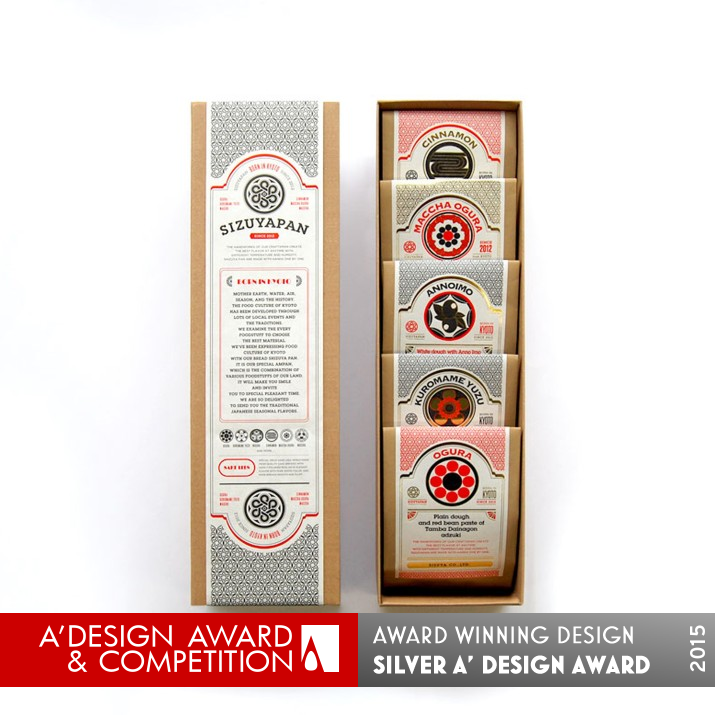 SIZUYAPAN An-Pan packaging (Bread Packaging) by Katsuya Arai Silver Packaging Design Award Winner 2015 