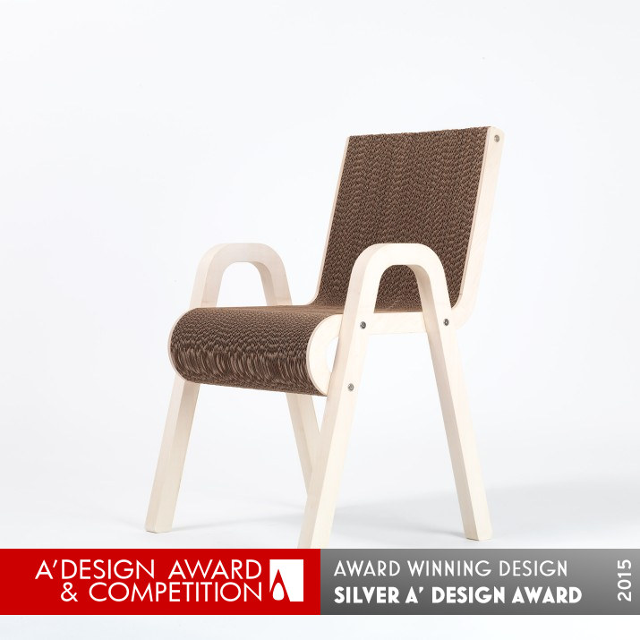 Less Sustainable chair by Giorgio Caporaso Silver Sustainable Products, Projects and Green Design Award Winner 2015 