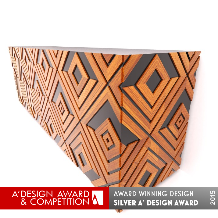 Bats'I Luch Credenza by Eidetica® Design Studio Silver Furniture Design Award Winner 2015 